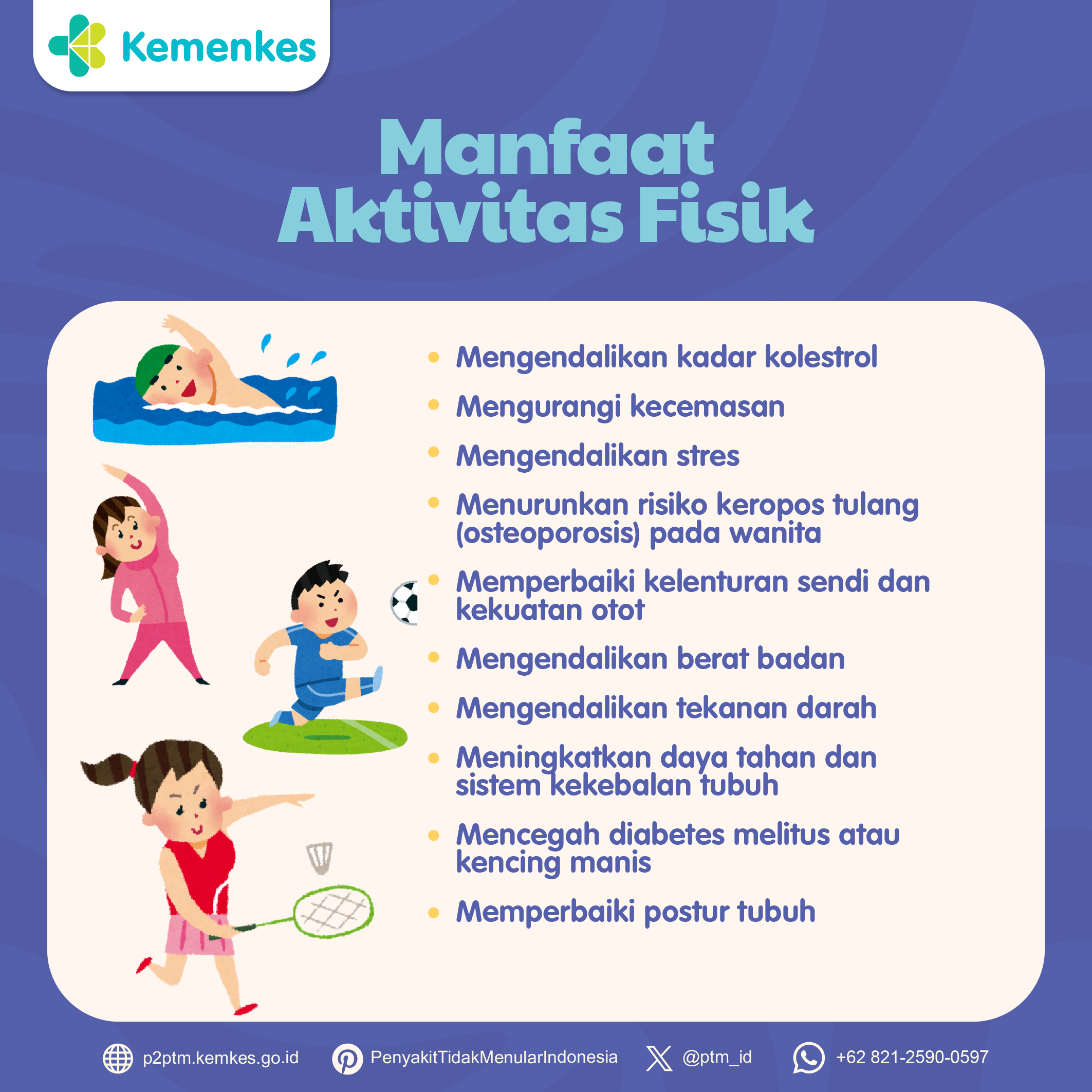 Manfaat Aktivitas Fisik untuk Kesehatan