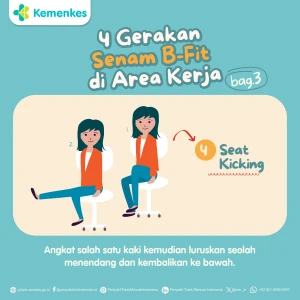 Bosan Duduk Terus? Yuk, Coba Senam B-Fit! (Bagian 3)