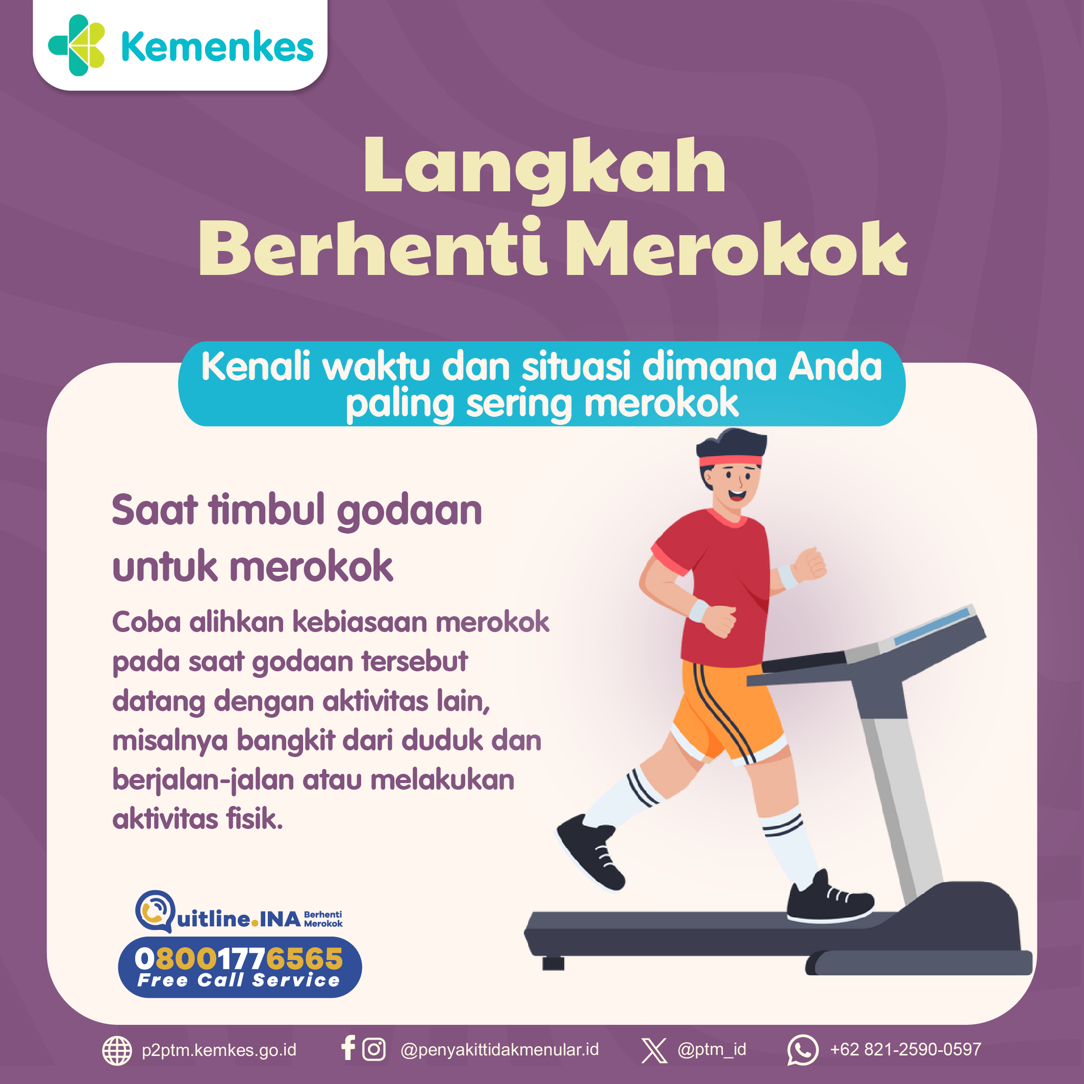 Langkah Berhenti Merokok - Ayo Kenali Waktu dan Situasi dimana Anda Paling Sering Merokok