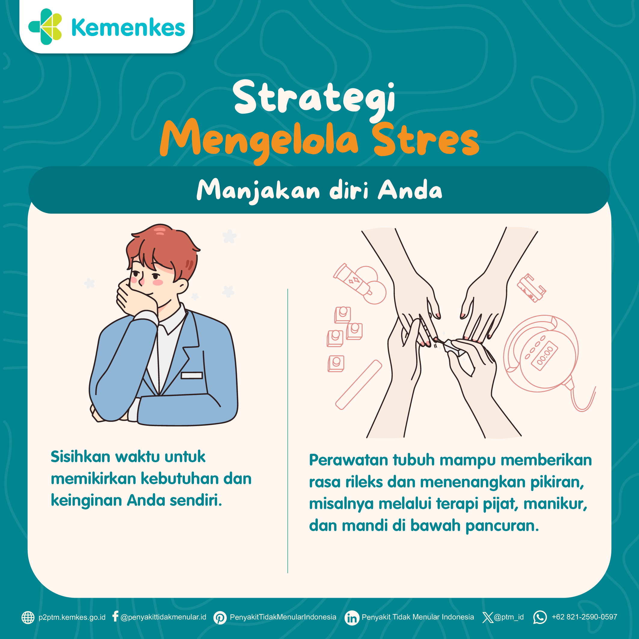 Yuk Kelola Stres! Manjakan Diri Anda