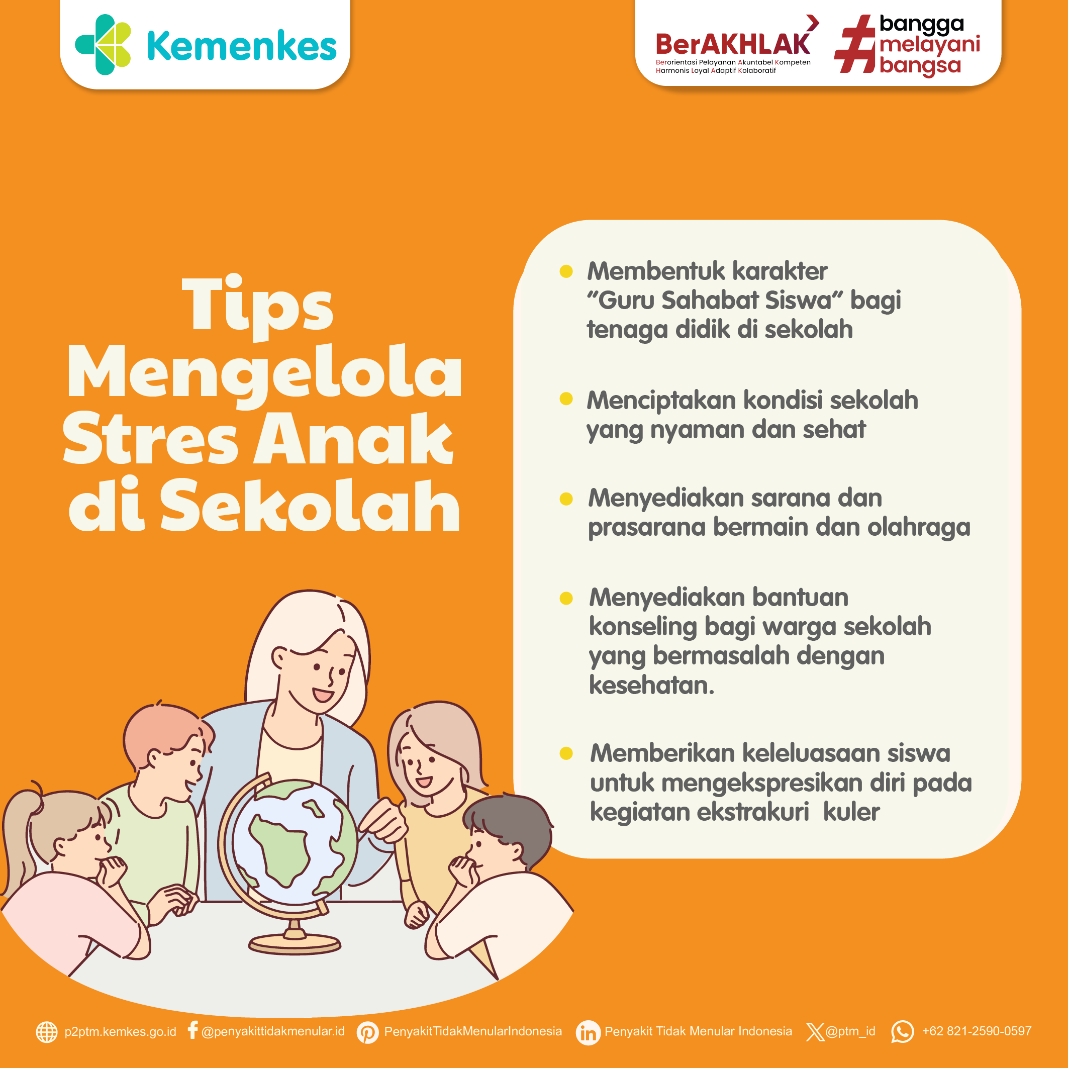 Tips Mengelola Stres Anak di Lingkungan Sekolah