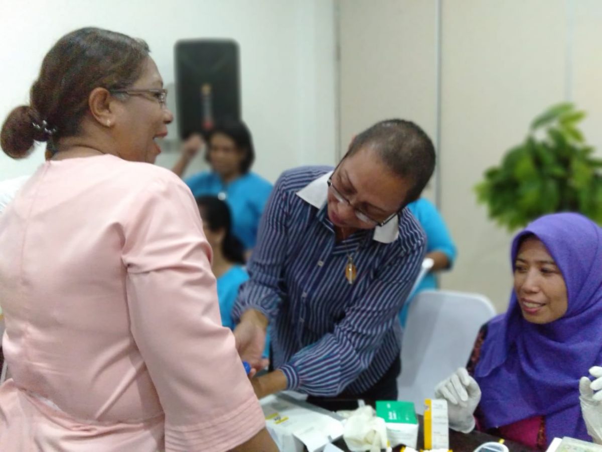 Pelatihan Posbindu Institusi Dinas Kesehatan Provinsi Maluku'