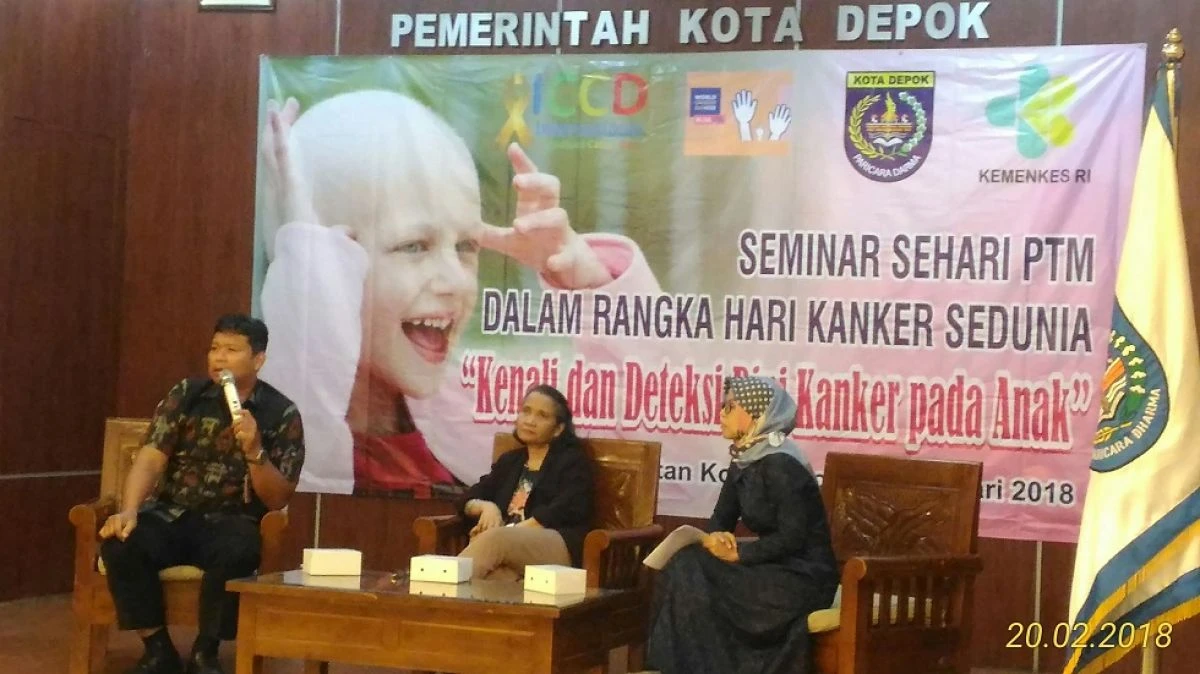 Seminar PTM  Dalam Rangka Hari Kanker  Sedunia “Kenali dan Deteksi Dini Kanker Pada Anak 