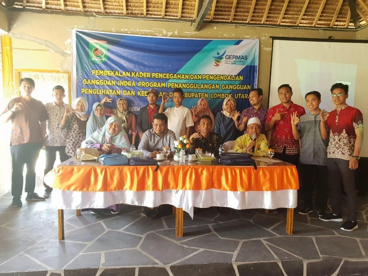 Pembekalan Kader Posbindu dalam pencegahan dan pengendalian gangguan indera di Provinsi NTB Tahun 2018