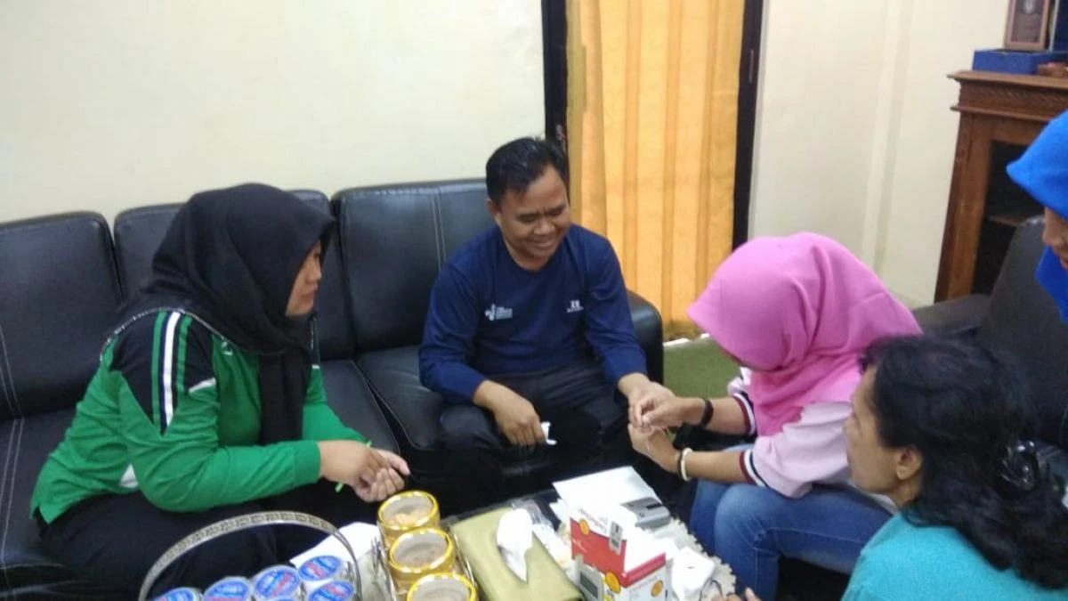 Pemeriksaan Lipid Cardiocheck  untuk Pegawai Pemda Pringsewu