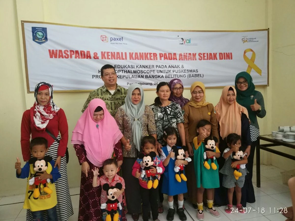 Dinkes Babel dan Yayasan Anyo Indonesia adakan Seminar Waspada dan Kenali Kanker pada Anak Sejak Dini  Untuk Nakes dan Kader