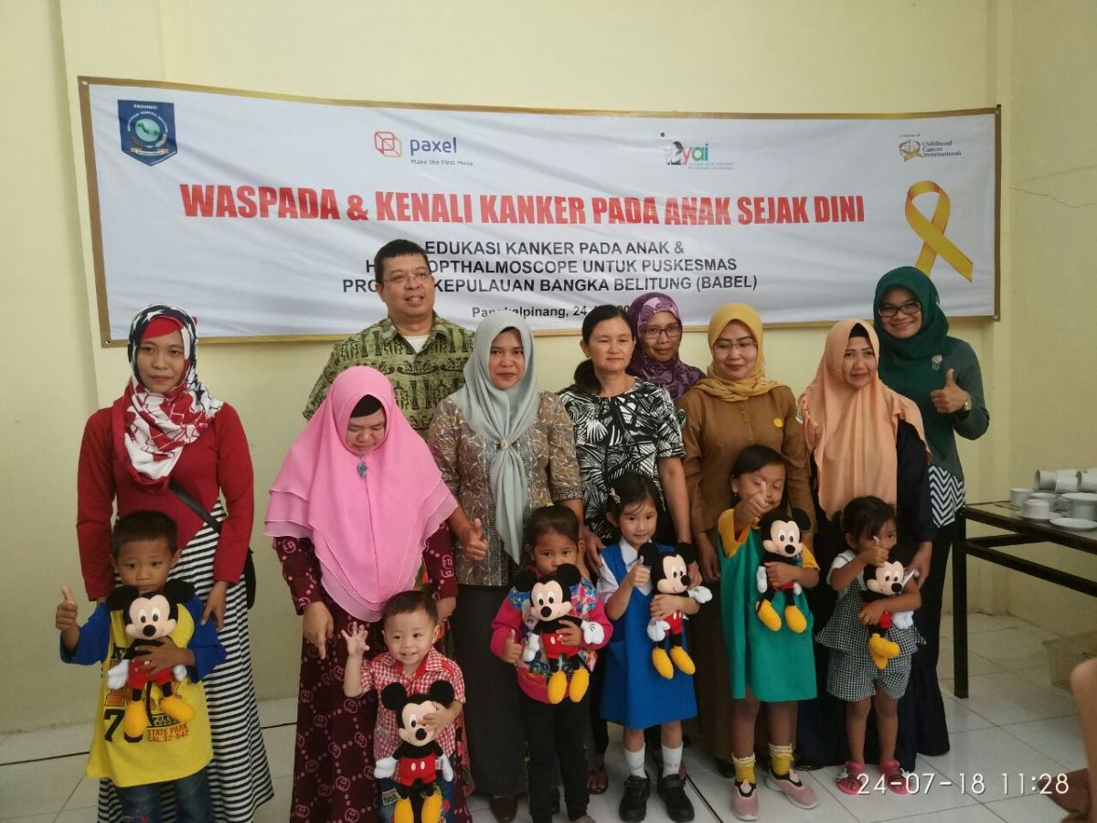 Dinkes Babel dan Yayasan Anyo Indonesia adakan Seminar Waspada dan Kenali Kanker pada Anak Sejak Dini  Untuk Nakes dan Kader'