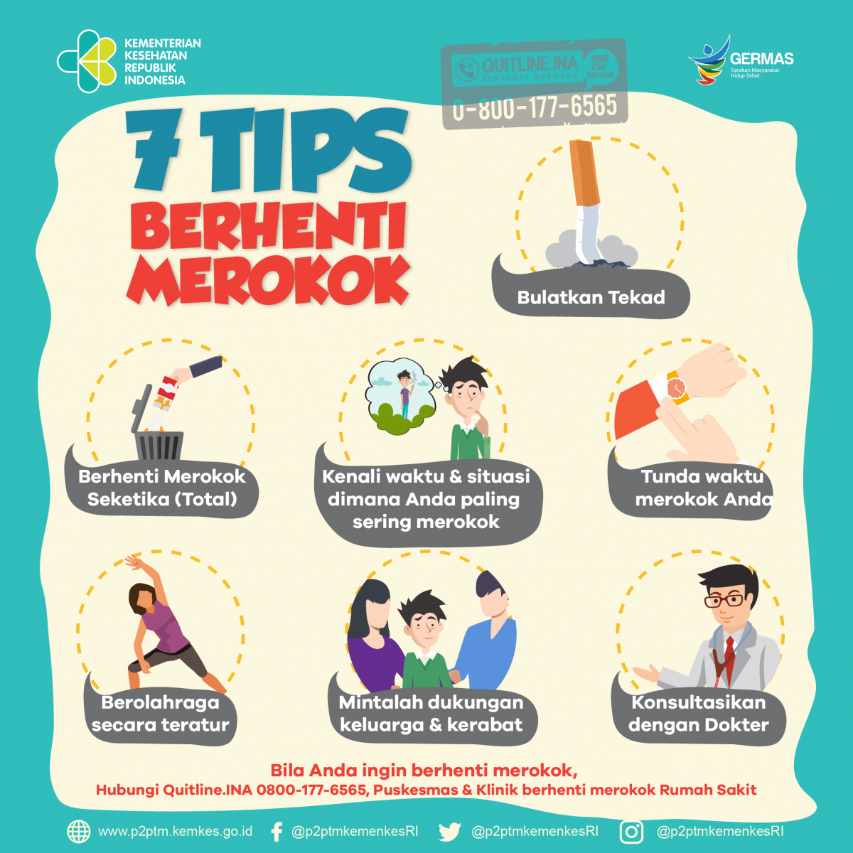 Yuk, Simak 7 Tips Berhenti Merokok