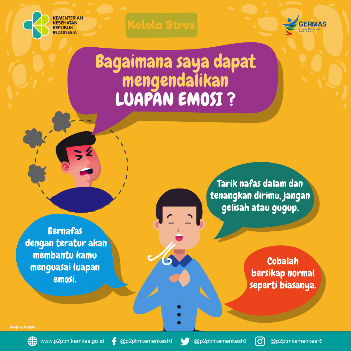 Bagaimana saya dapat mengendalikan luapan emosi?