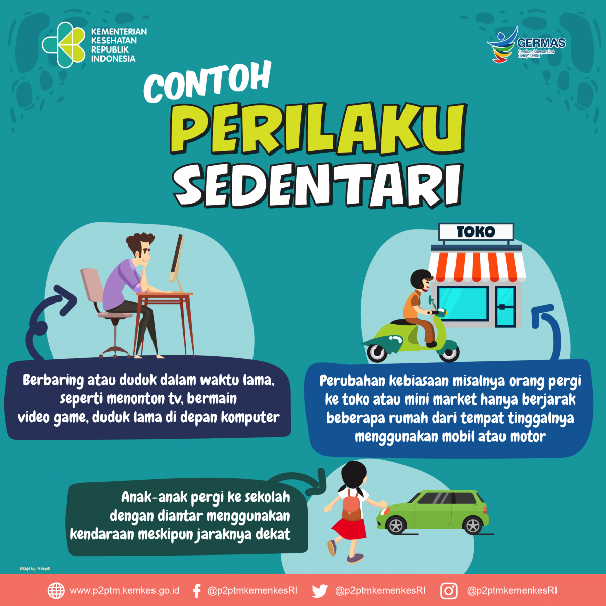 Apa saja contoh perilaku sedentari? simak bagian pertama: