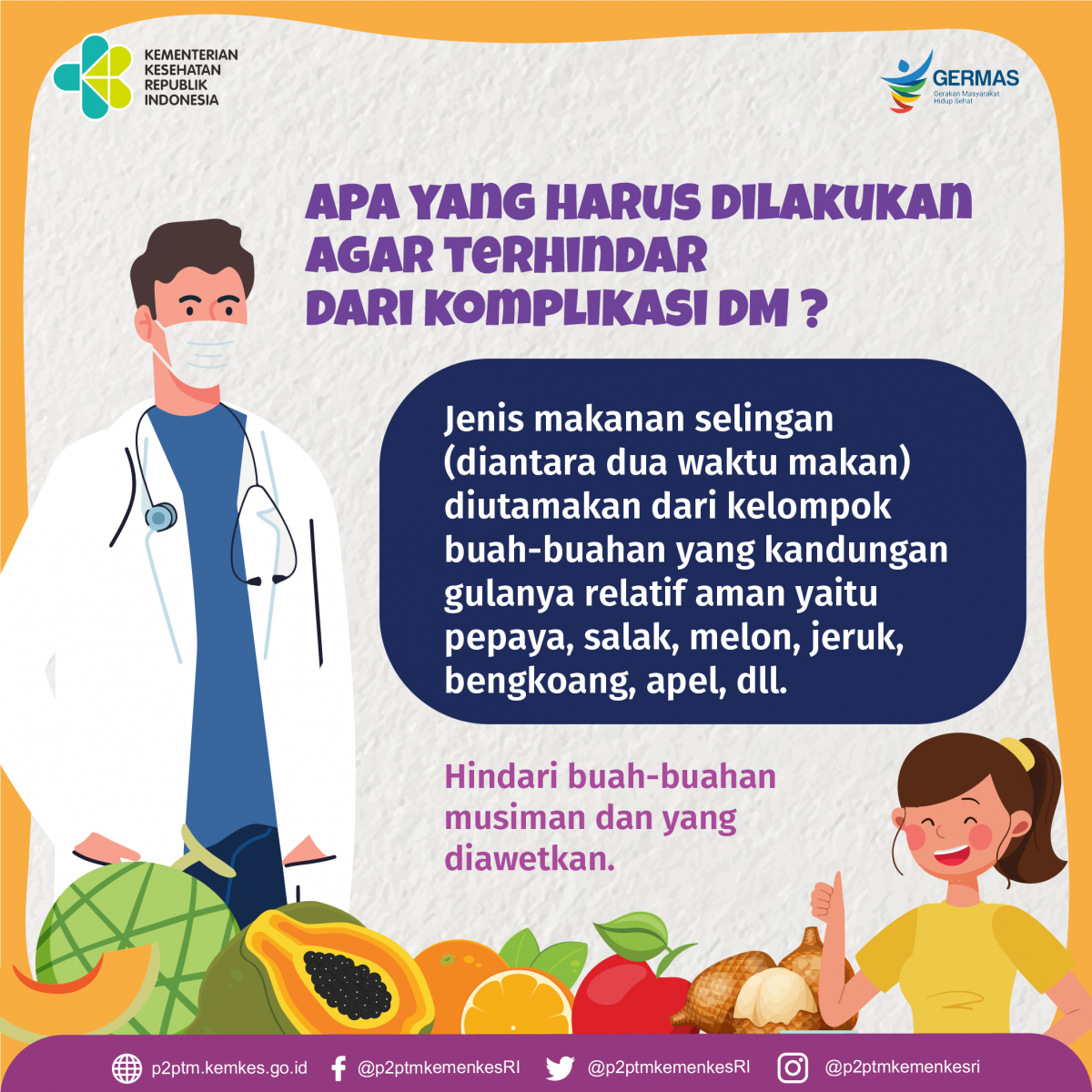 Apa yang Sobat Sehat harus lakukan agar terhindar dari komplikasi DM?