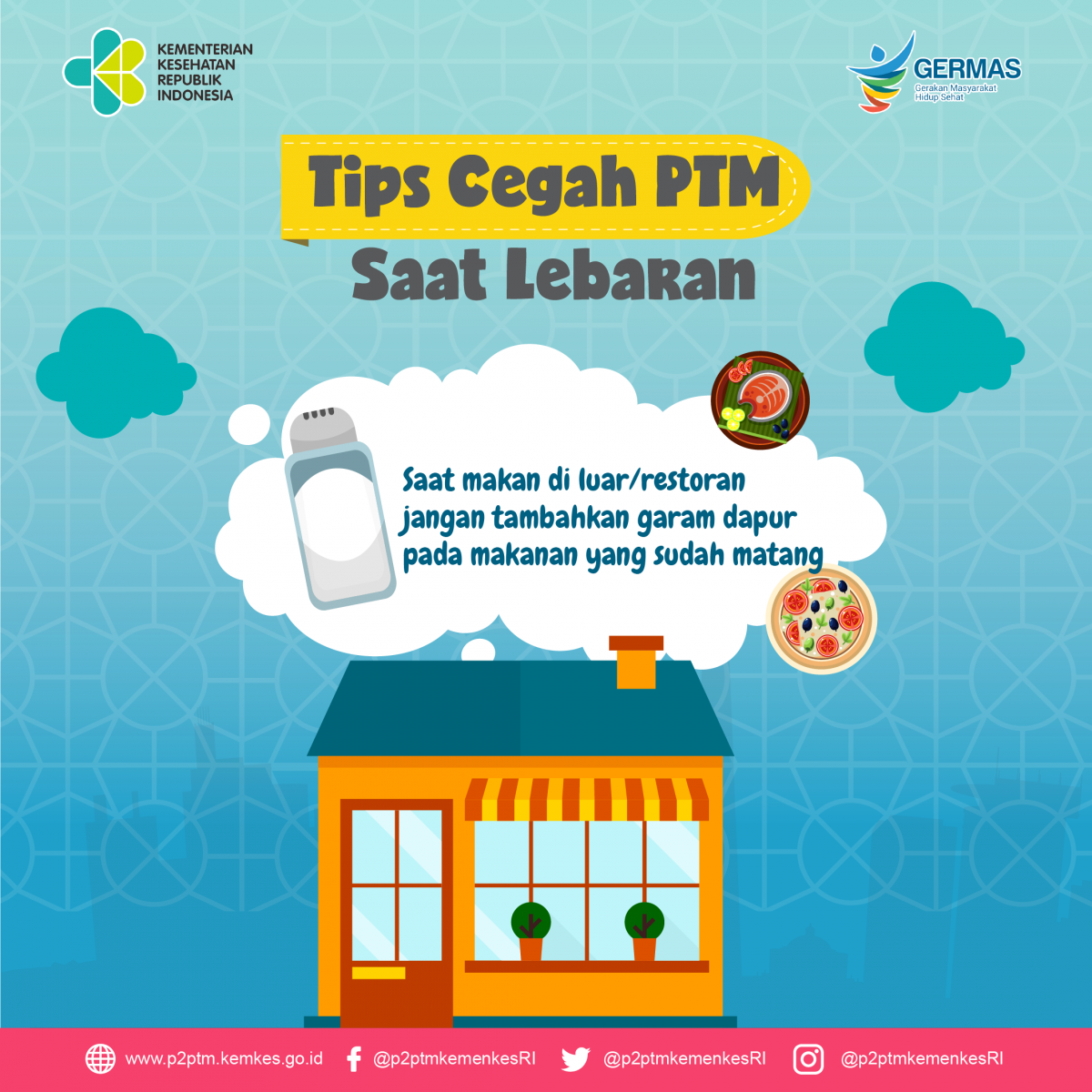 Tips Cegah PTM Saat Lebaran - Bagian 6