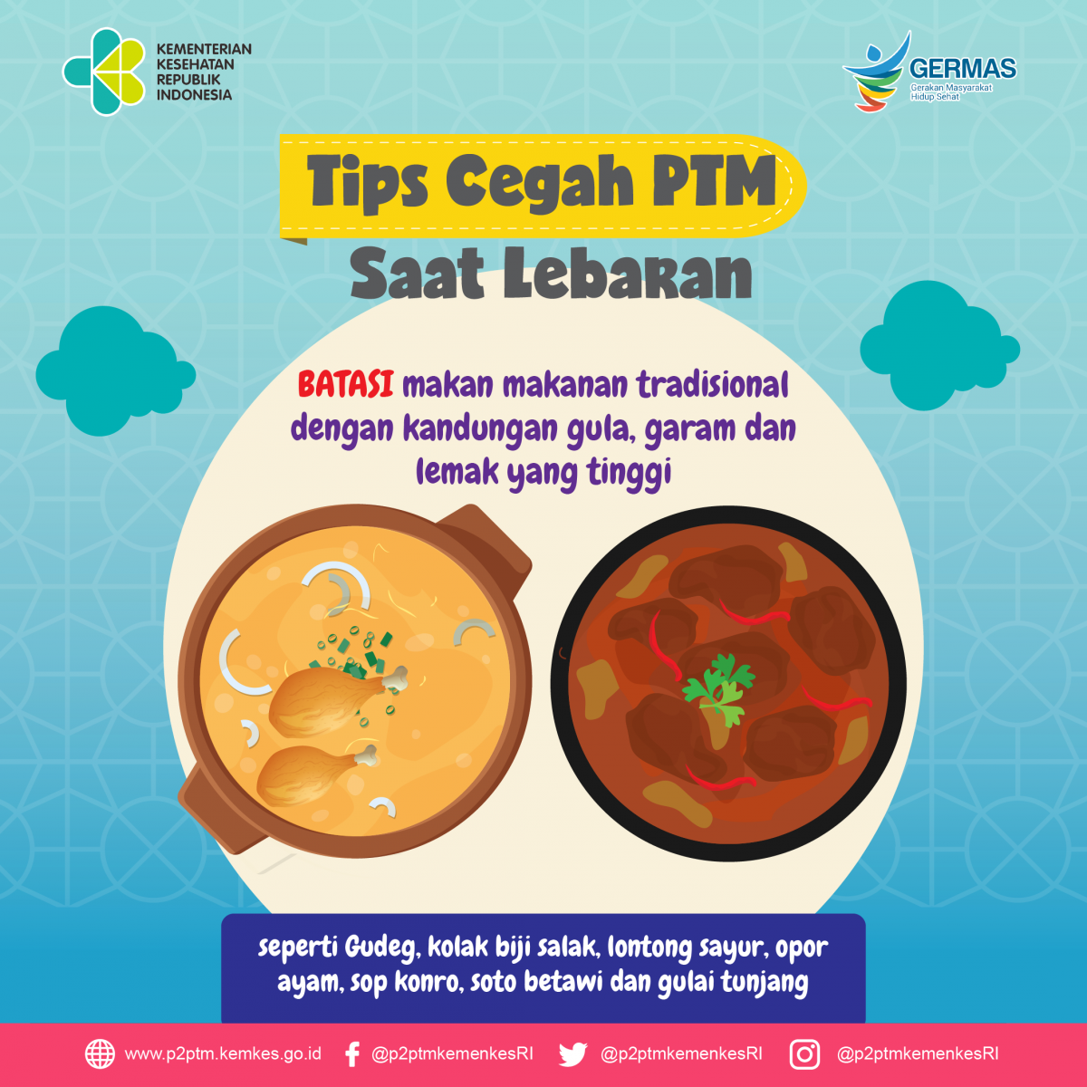 Tips Cegah PTM Saat Lebaran - Bagian 7