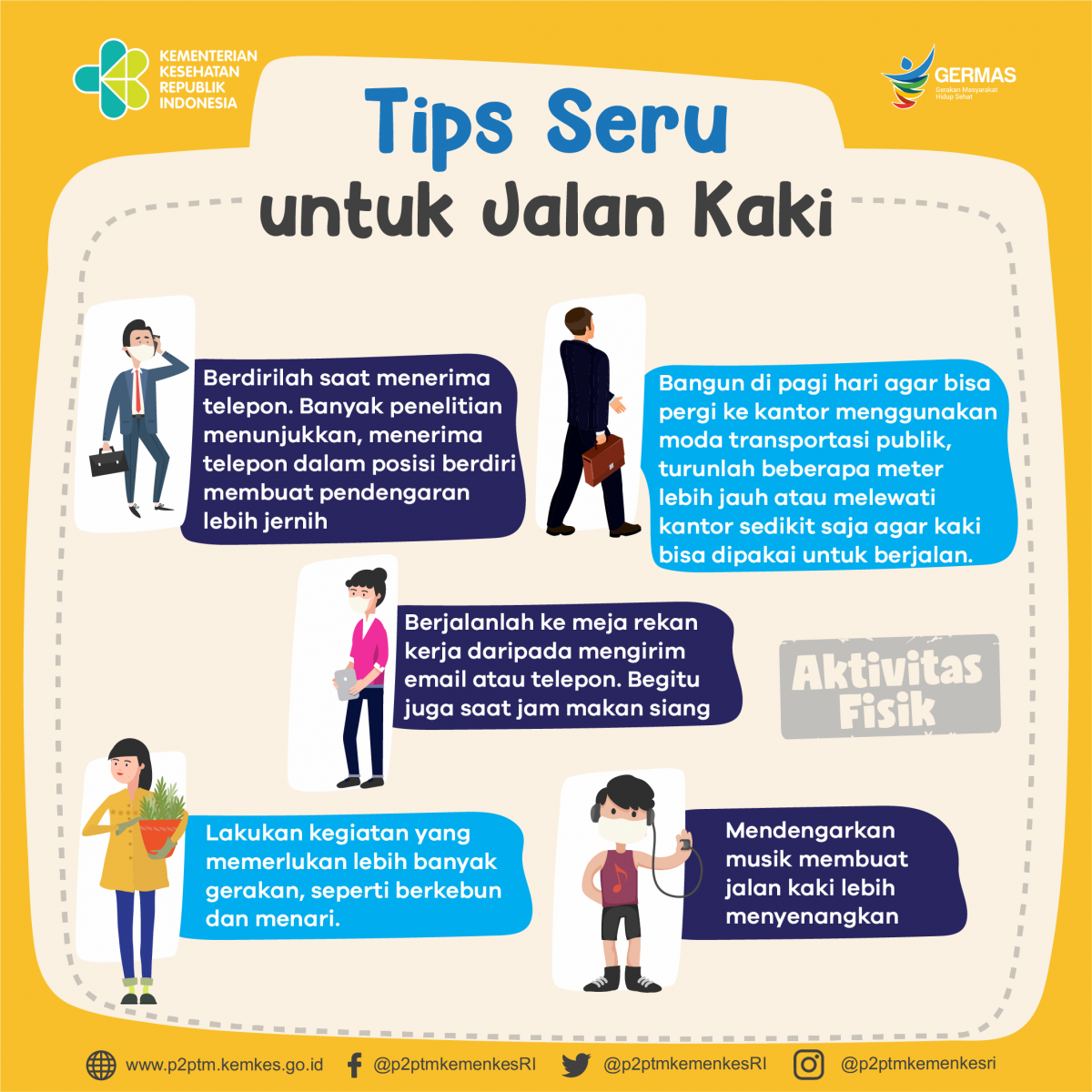 Bagaimana cara agar tidak malas berjalan kaki? yuk simak tips seru untuk jalan kaki