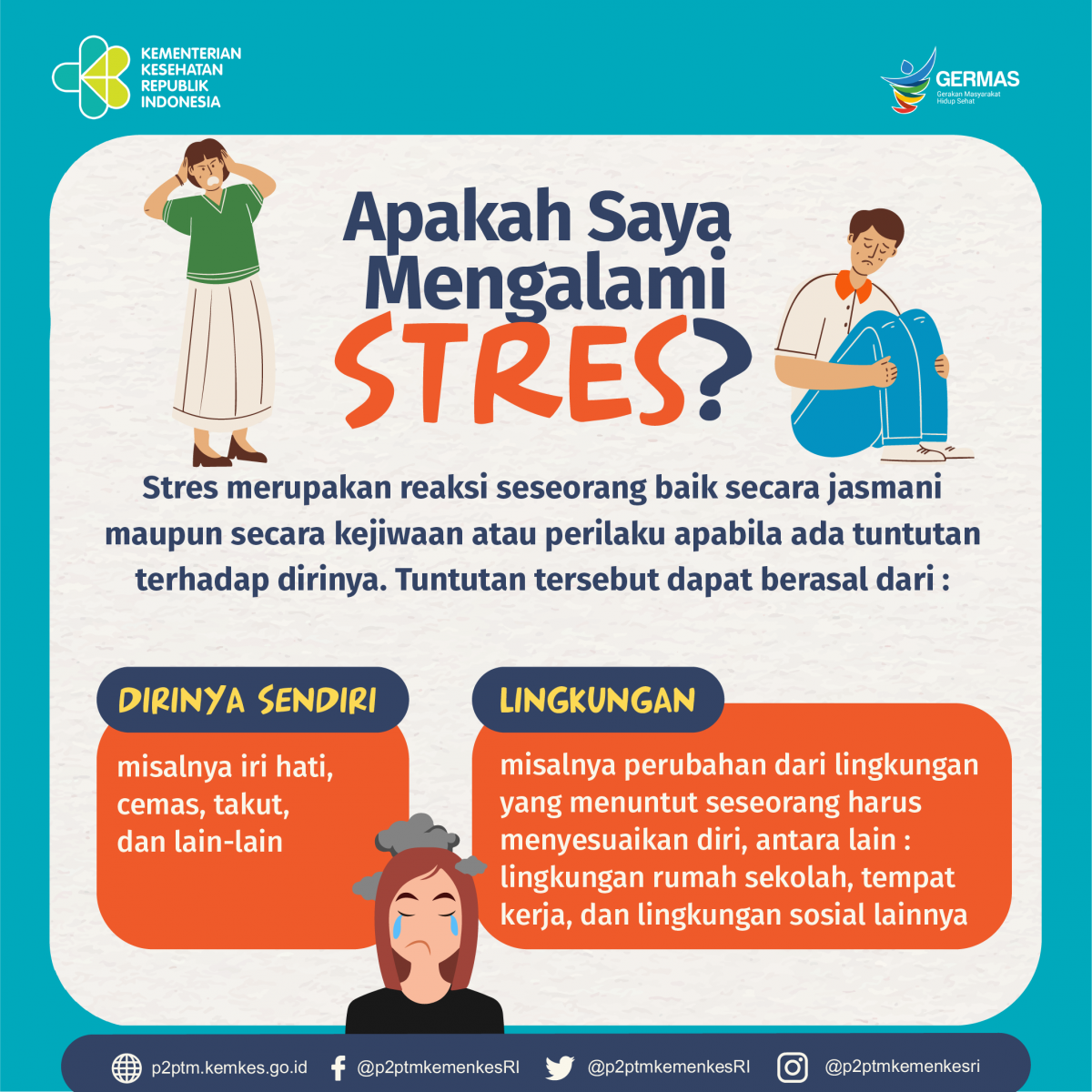 Mengapa seseorang dapat mengalami Stres?