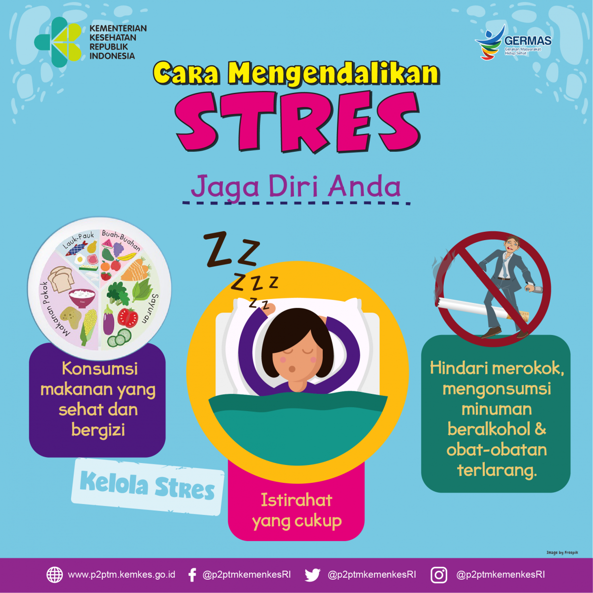 Jaga diri Anda agar stres terkendali