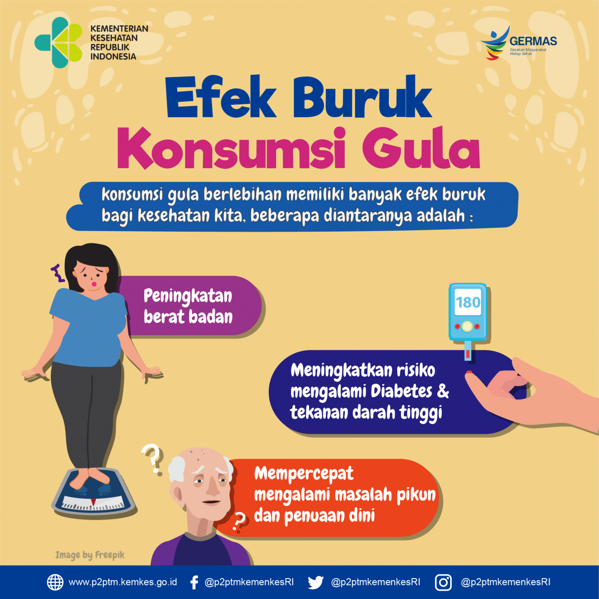 Apa efek buruk konsumsi gula berlebihan?