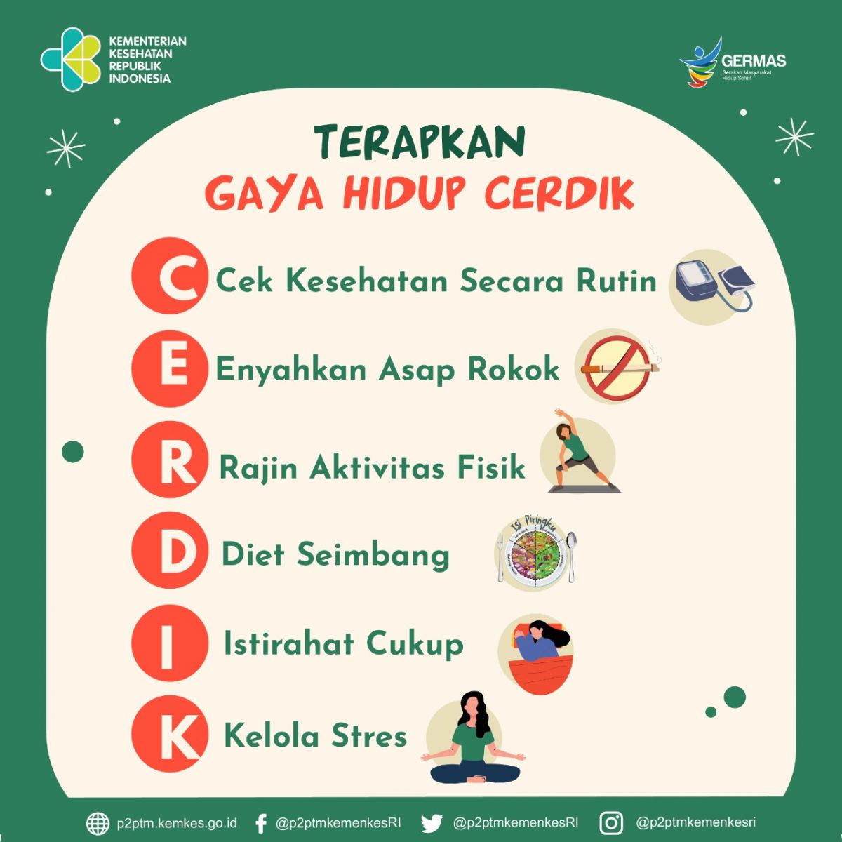 Yuk, hidup CERDIK setiap hari.