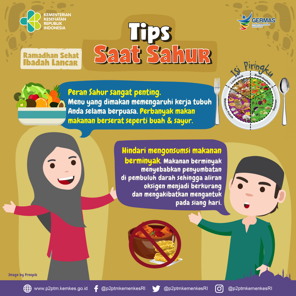 Tips  Saat Sahur-Hindari Makanan Berminyak