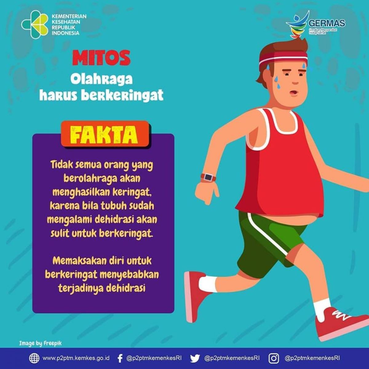 Benarkah mitos bahwa olahraga harus berkeringat? Yuk, simak faktanya