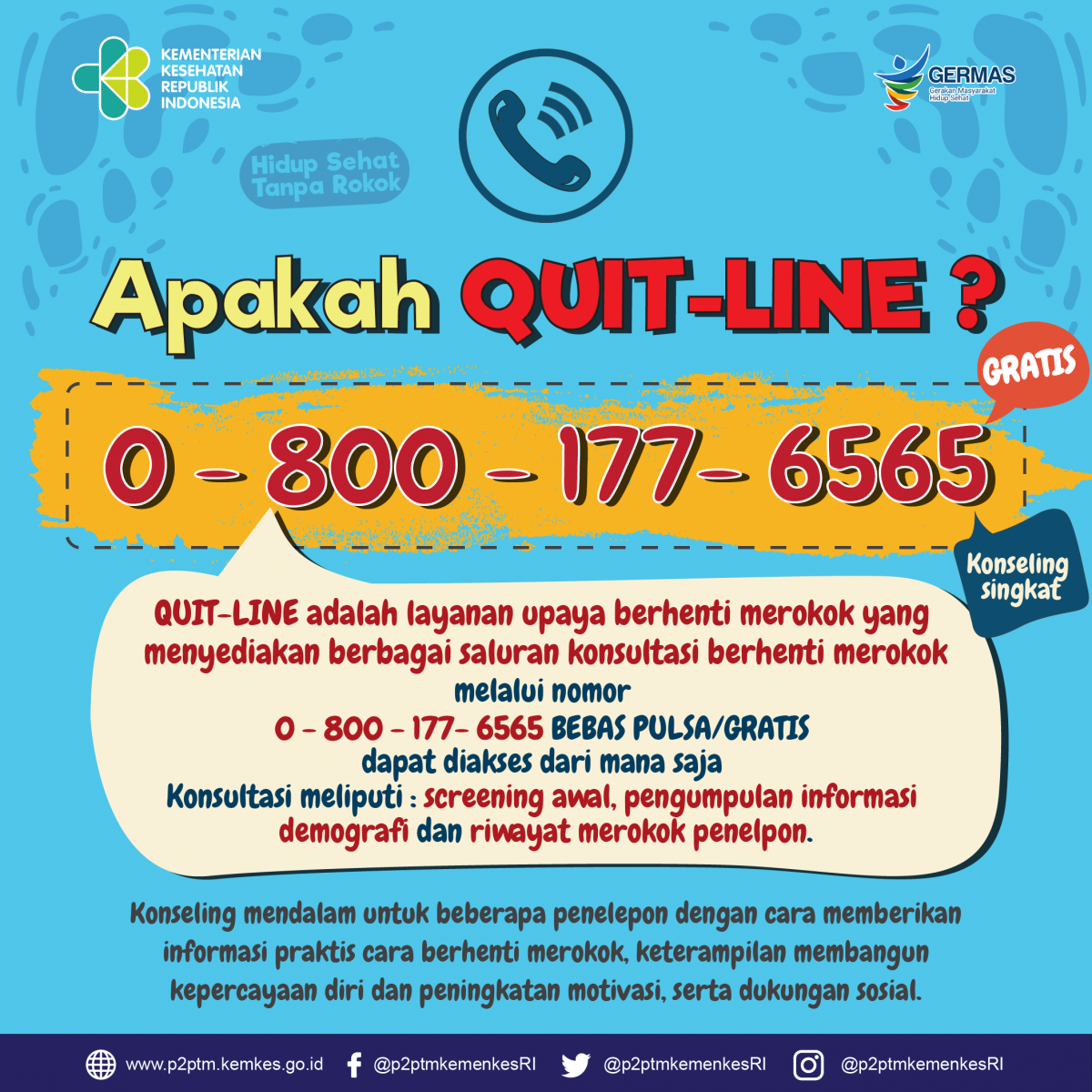 Apakah QUIT-LINE itu ?