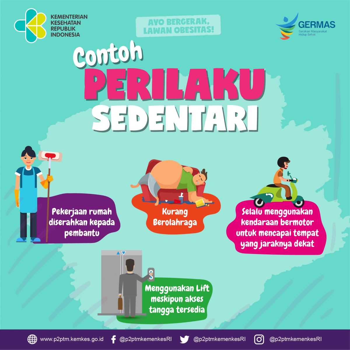  Apa saja contoh perilaku sedentari ? simak bagian kedua