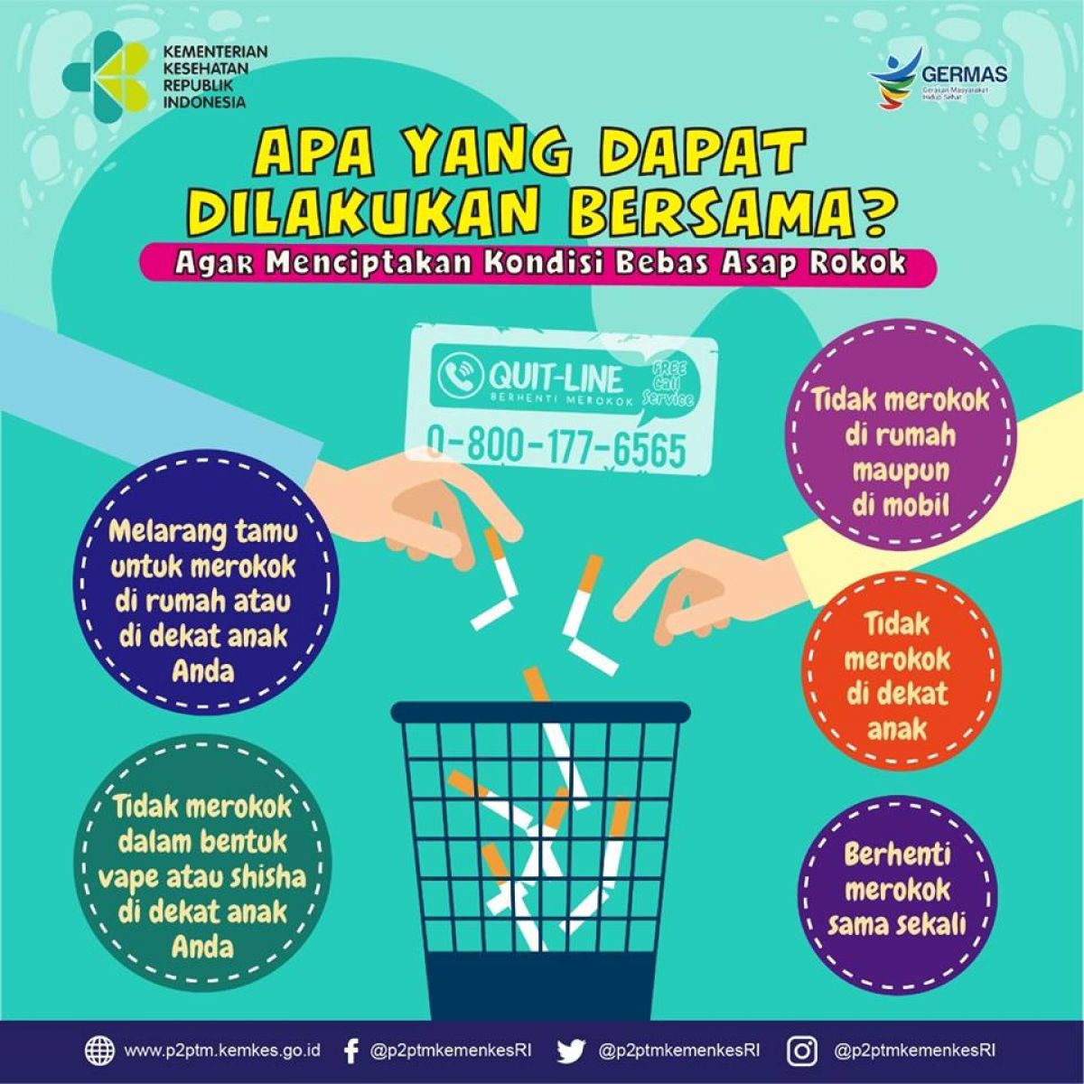 Apa yang Dapat Dilakukan Bersama Supaya Menciptakan Kondisi Bebas Asap Rokok?