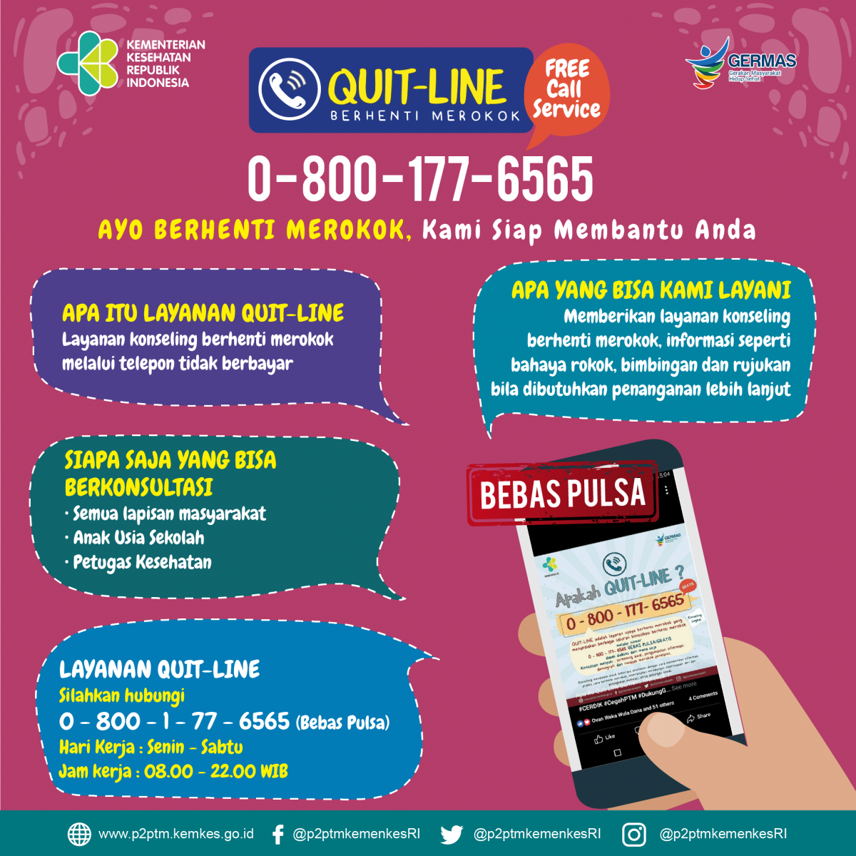 Yuk, Mengenal Apa Itu Quit-Line