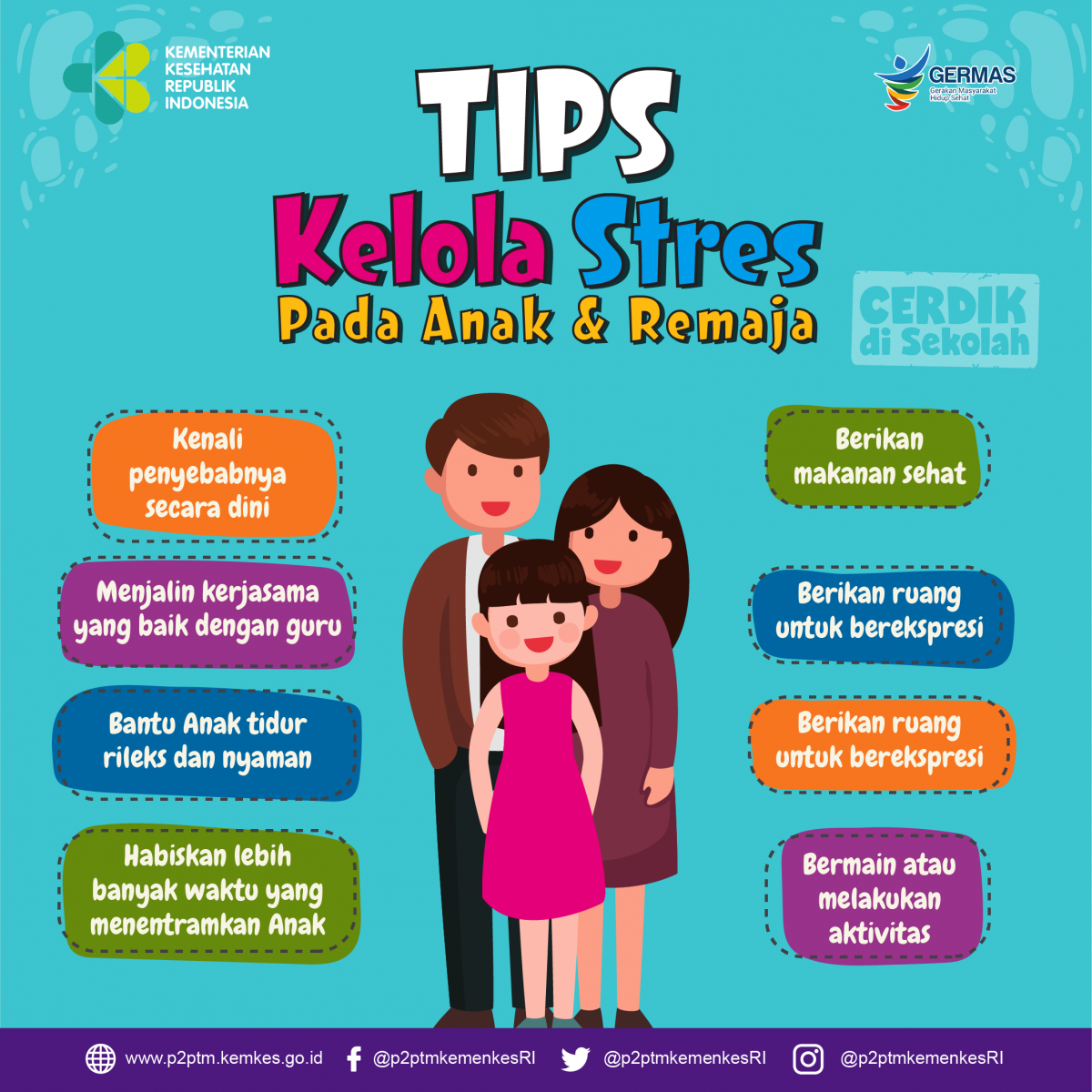 Apa saja tips mengelola stres pada Anak dan Remaja? Yuk, simak bagian pertama