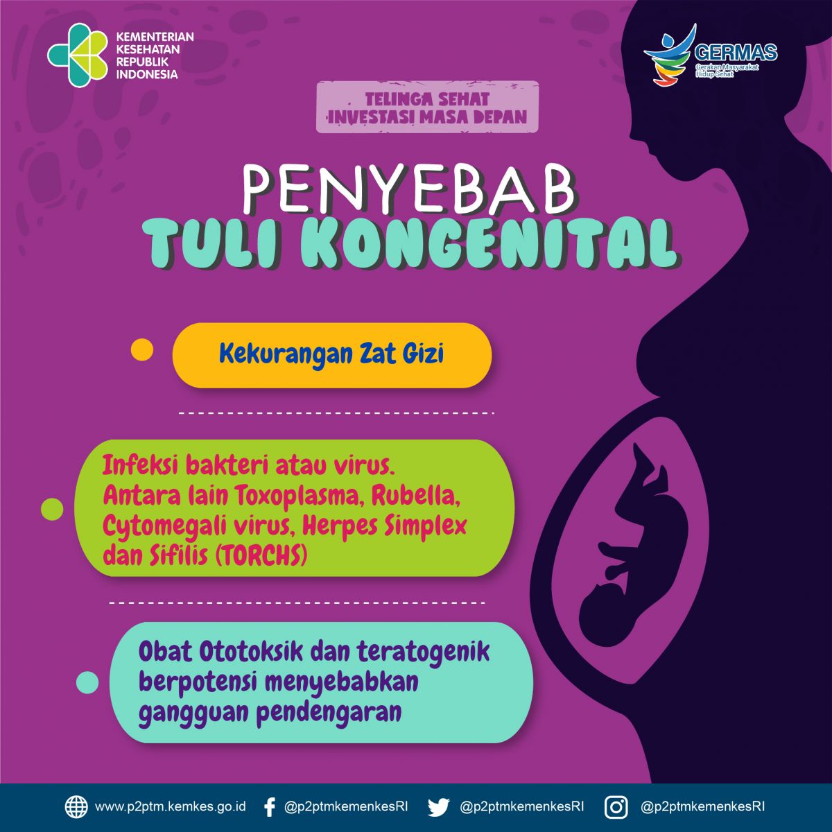 Apa Penyebab Tuli Kongenital ?