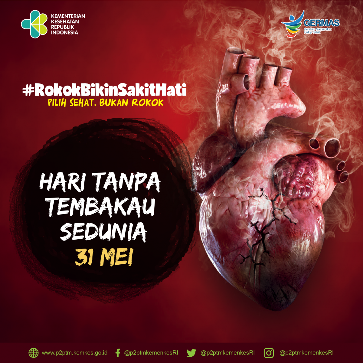 Hari Tanpa Tembakau Sedunia 31 Mei 2018