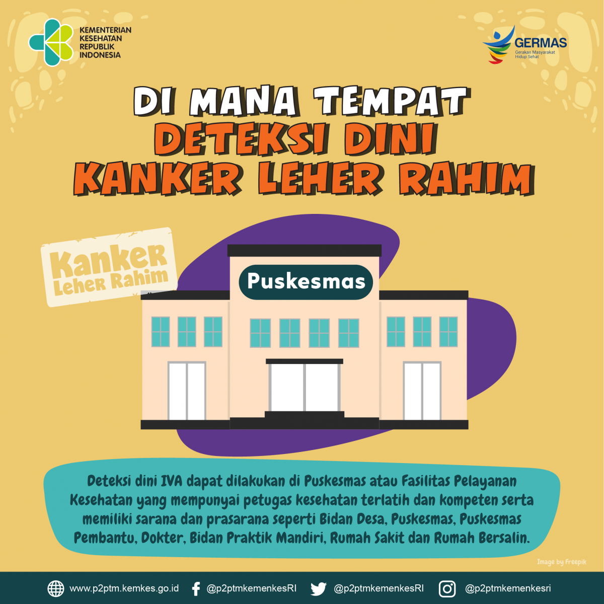 Di mana tempat deteksi dini penyakit Kanker Leher Rahim?