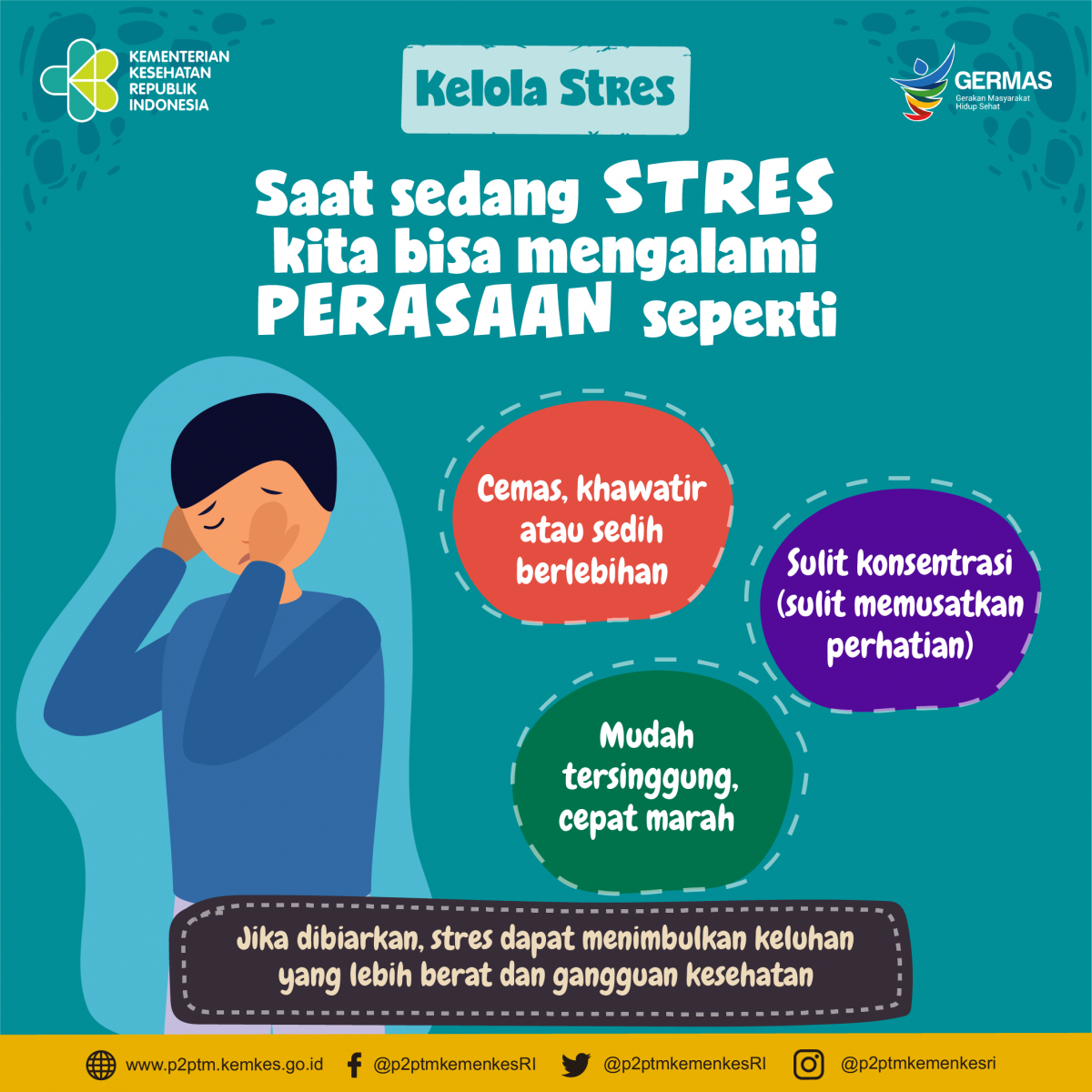 Saat sedang Stres, perasaan seperti apa yang dialami?