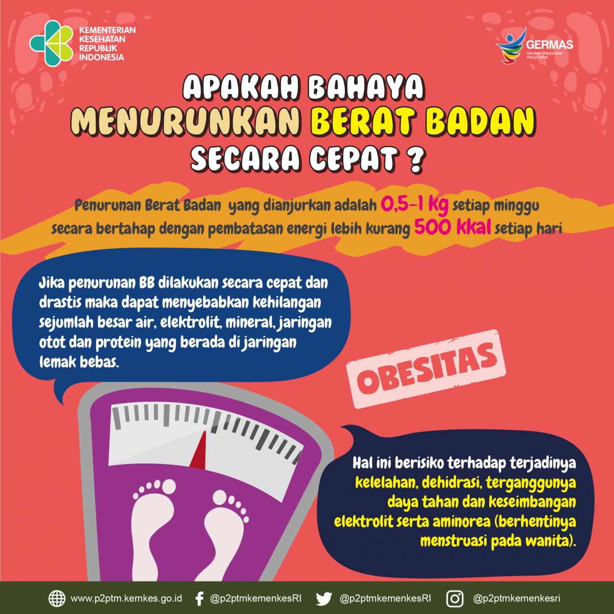 Sobat Sehat ingin menurunkankan berat badan secara cepat? Yuk, simak bahayanya