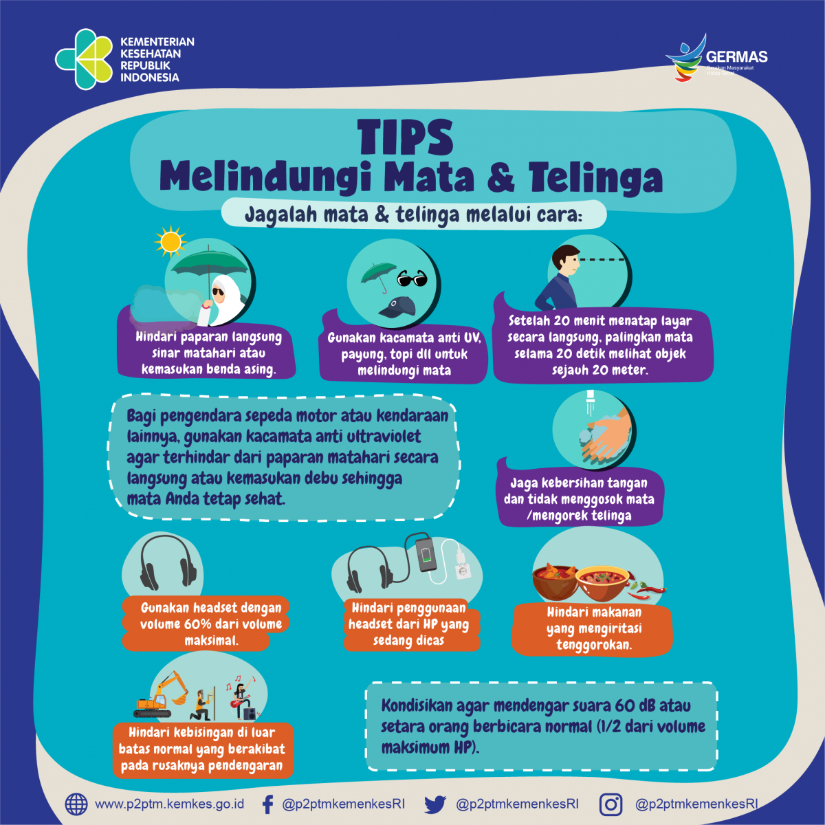 Bagaimana Tips Melindungi Mata dan Telinga?