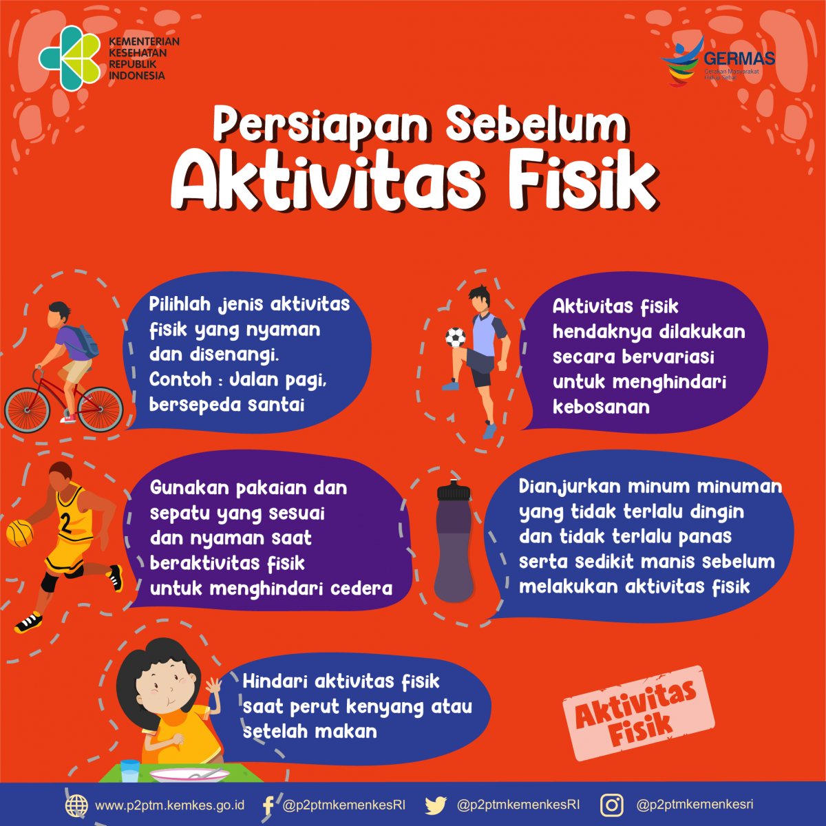 Apa saja persiapan sebelum melakukan aktivitas fisik?