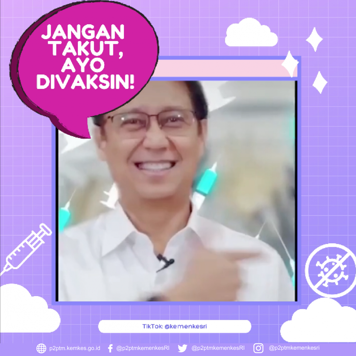 Jangan Takut, Ayo Divaksin!