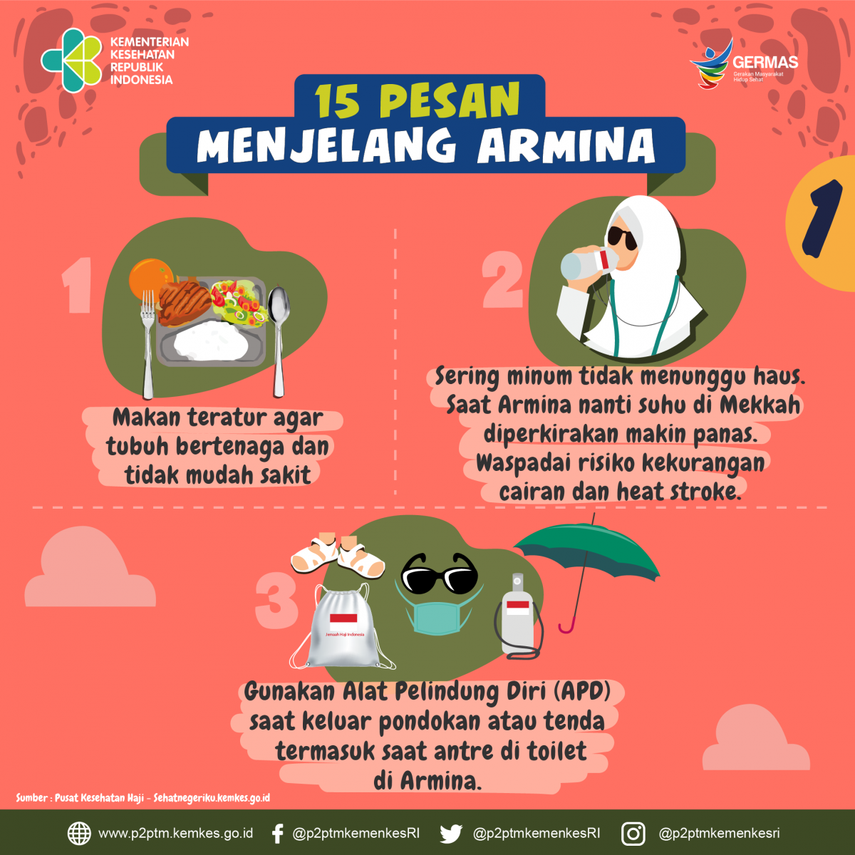 15 Pesan Kepada Jemaah Haji Menjelang Armina - Bagian 1