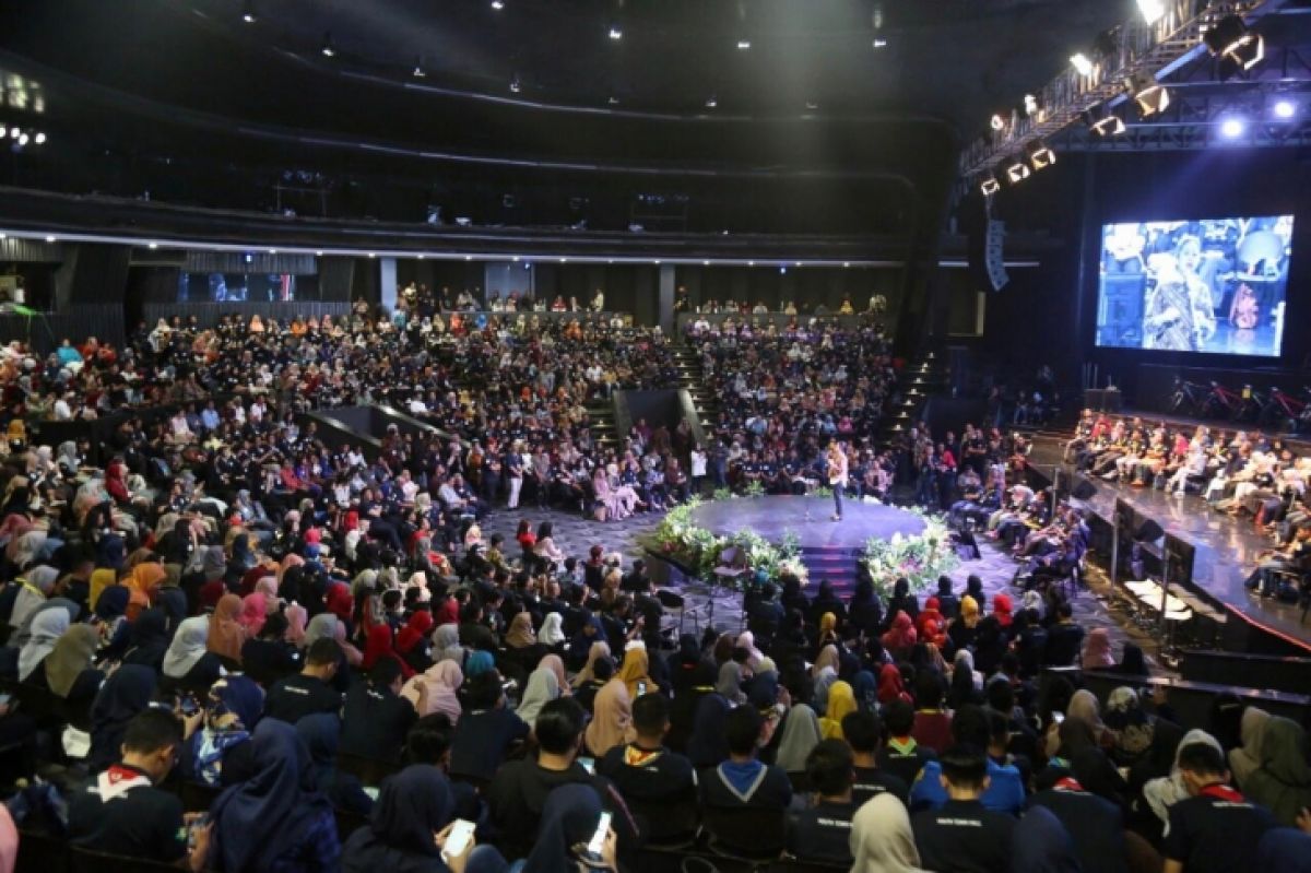 Menko PMK  paparkan keberhasilan pembangunan manusia di Forum National Town Hall on Youth Engagement'