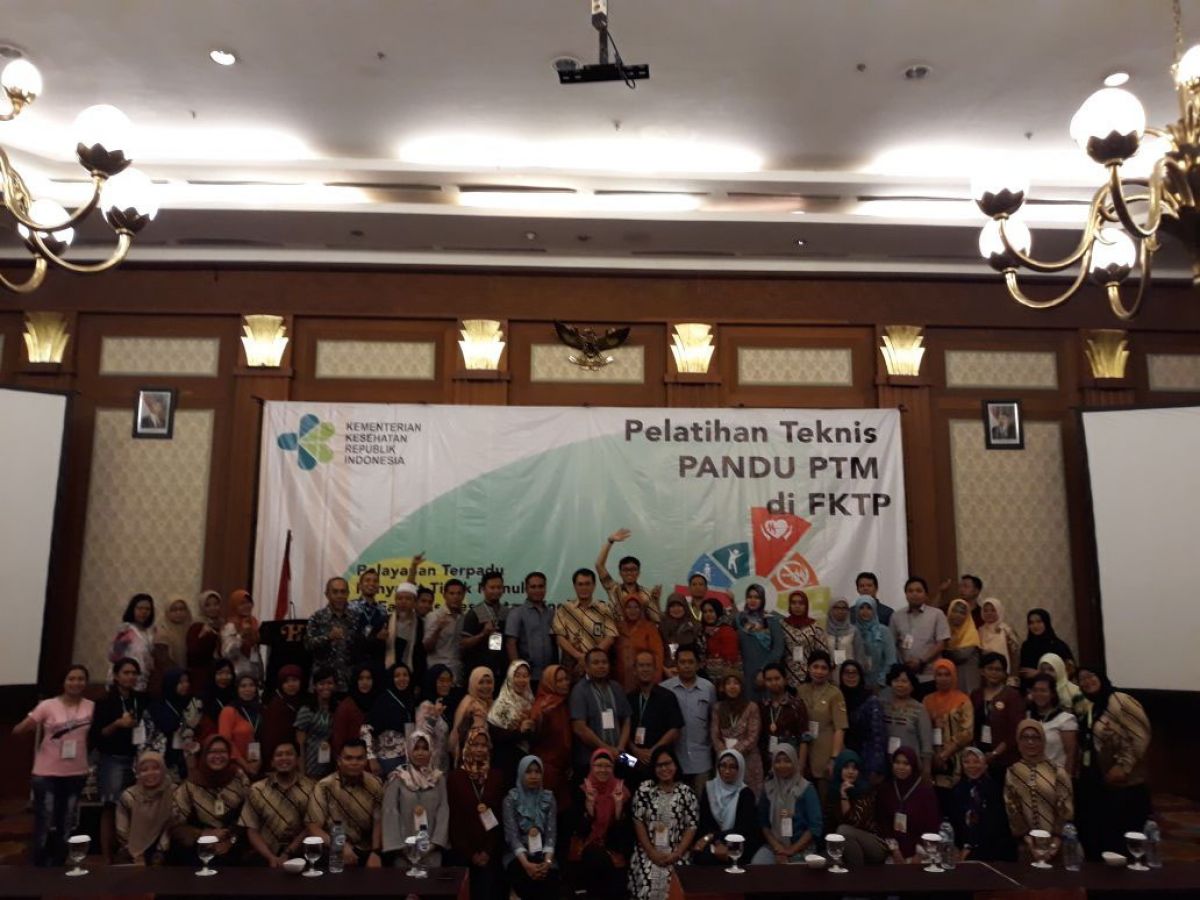 Pelatihan Teknis PANDU PTM bagi  Regional Tengah'