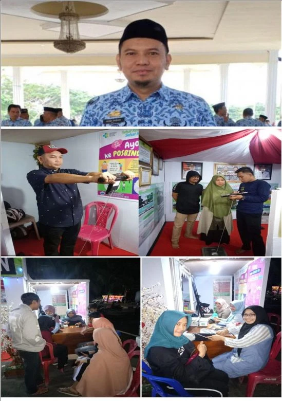 Deteksi Dini Faktor Risiko Penyakit Tidak Menular (PTM) Warnai Bantaeng Festival Day 14 - 18 Agustus 2019