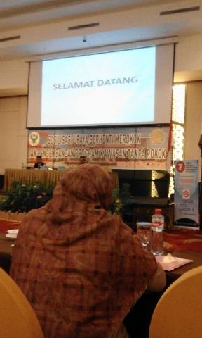 Sosialisasi Upaya Berhenti Merokok dan Pengembangan Kawasan Tanpa Rokok