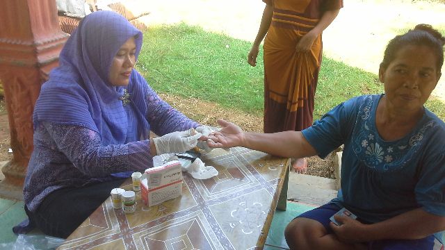 Kegiatan Rutin Posbindu PTM Di Puskesmas Sukoharjo Kec. Sukoharjo Kab. Pringsewu'