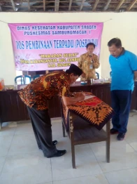 Peresmian Posbindu Harapan Sehat Kec. Karanganyar Kabupaten Sragen