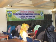 Refresh Pertemuan Kader dan Petugas Posbindu PTM Kota Sungai Penuh