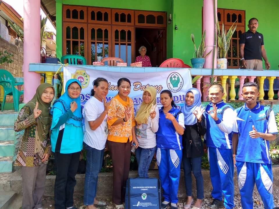 Kegiatan Perdana Posbindu PTM Integrasi dengan Poslansia Kenangan Kelurahan Oebufu Kec. Oebobo Kota Kupang'
