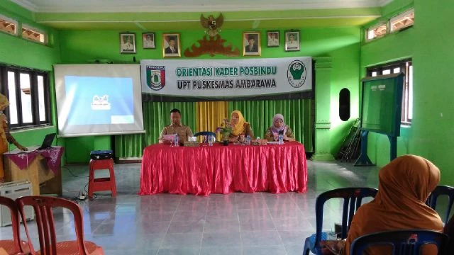 Kegiatan Refreshing Kader PTM Di Kecamatan Ambarawa Kab. Pringsewu