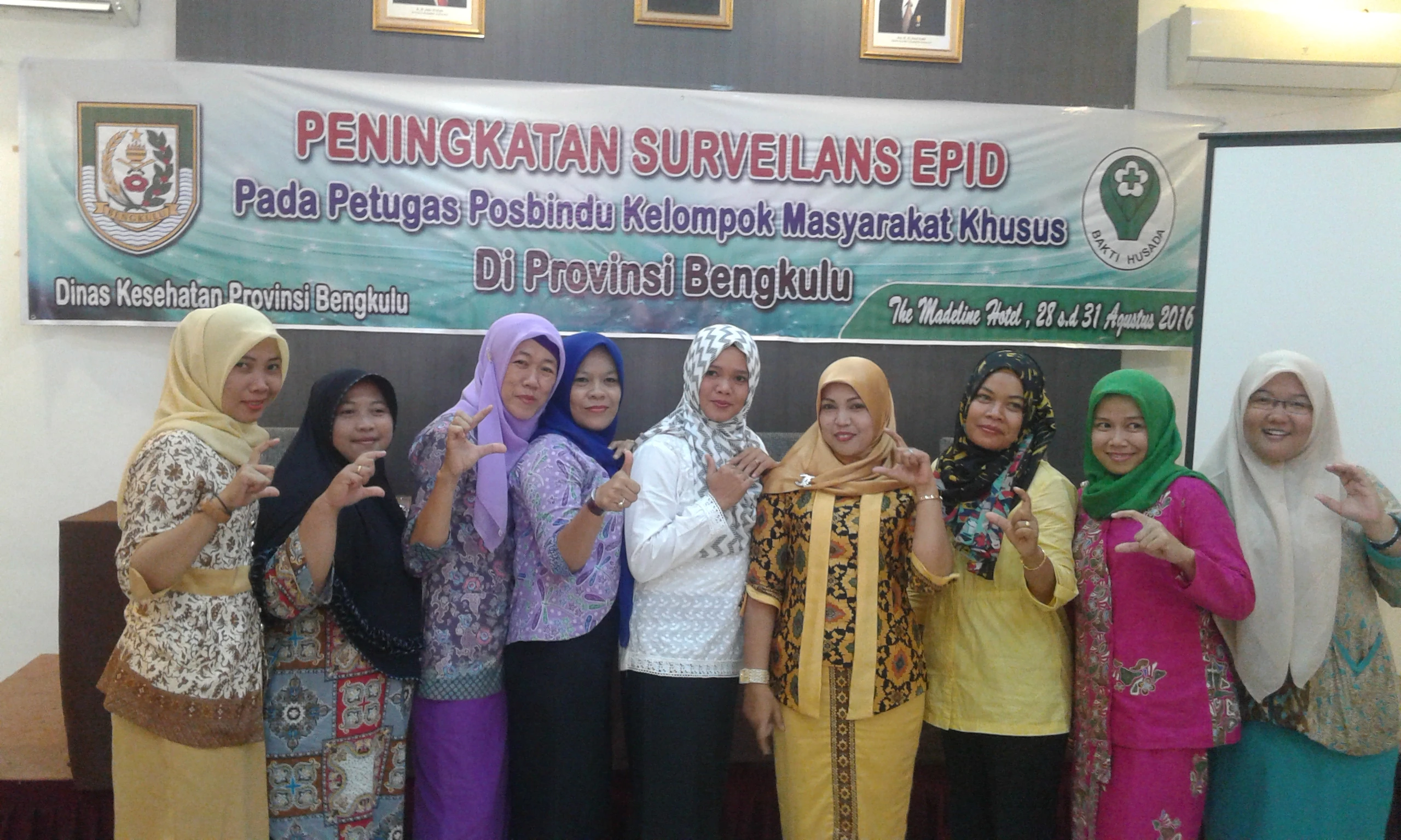 Pelatihan Peningkatan Surveilans Epid Di Bengkulu