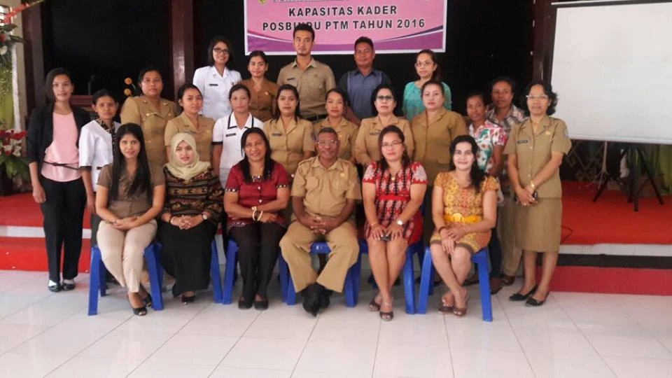 Peningkatan Kapasitas Kader Posbindu PTM Di Kabupaten Rote Ndao Provinsi NTT Tahun 2016