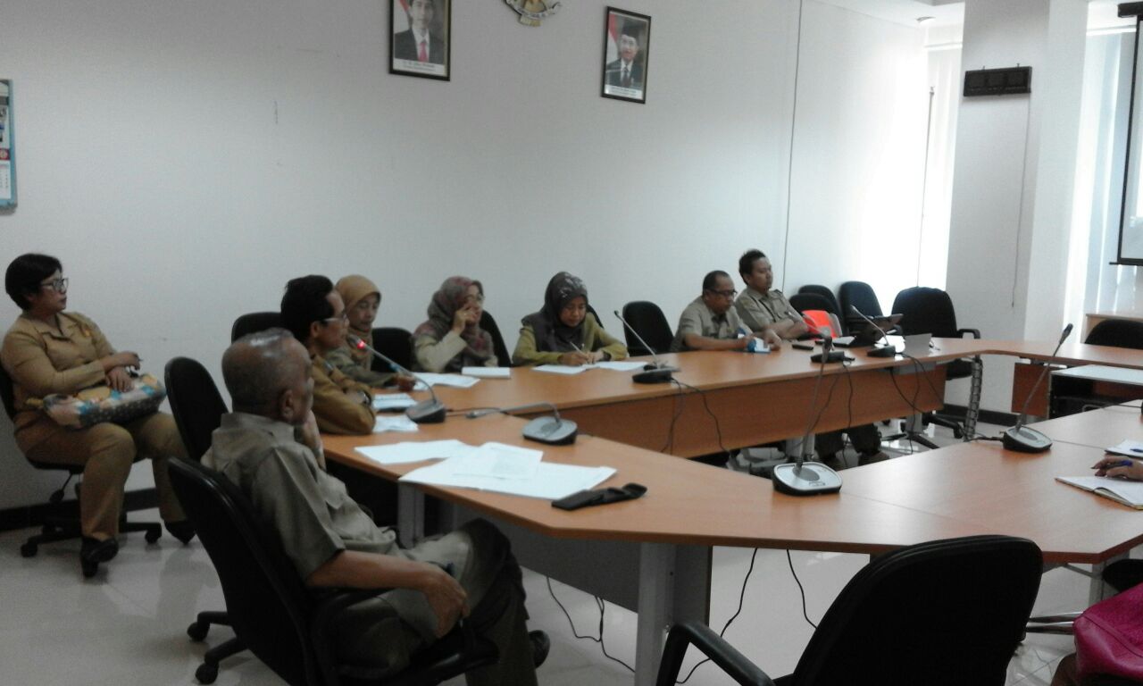 Pertemuan Jejaring PTM Terkait KTR Di Kantor Walikota Bontang Kal Tim'